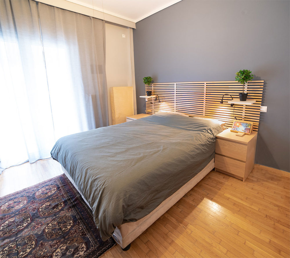 Ανακαίνιση στη Καλαμαριά , υπνοδωμάτιο