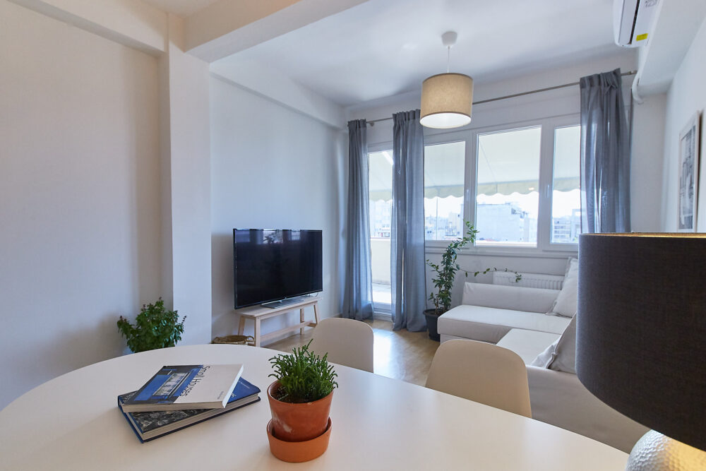 Κατασκευή air bnb στουντιο, σαλονι